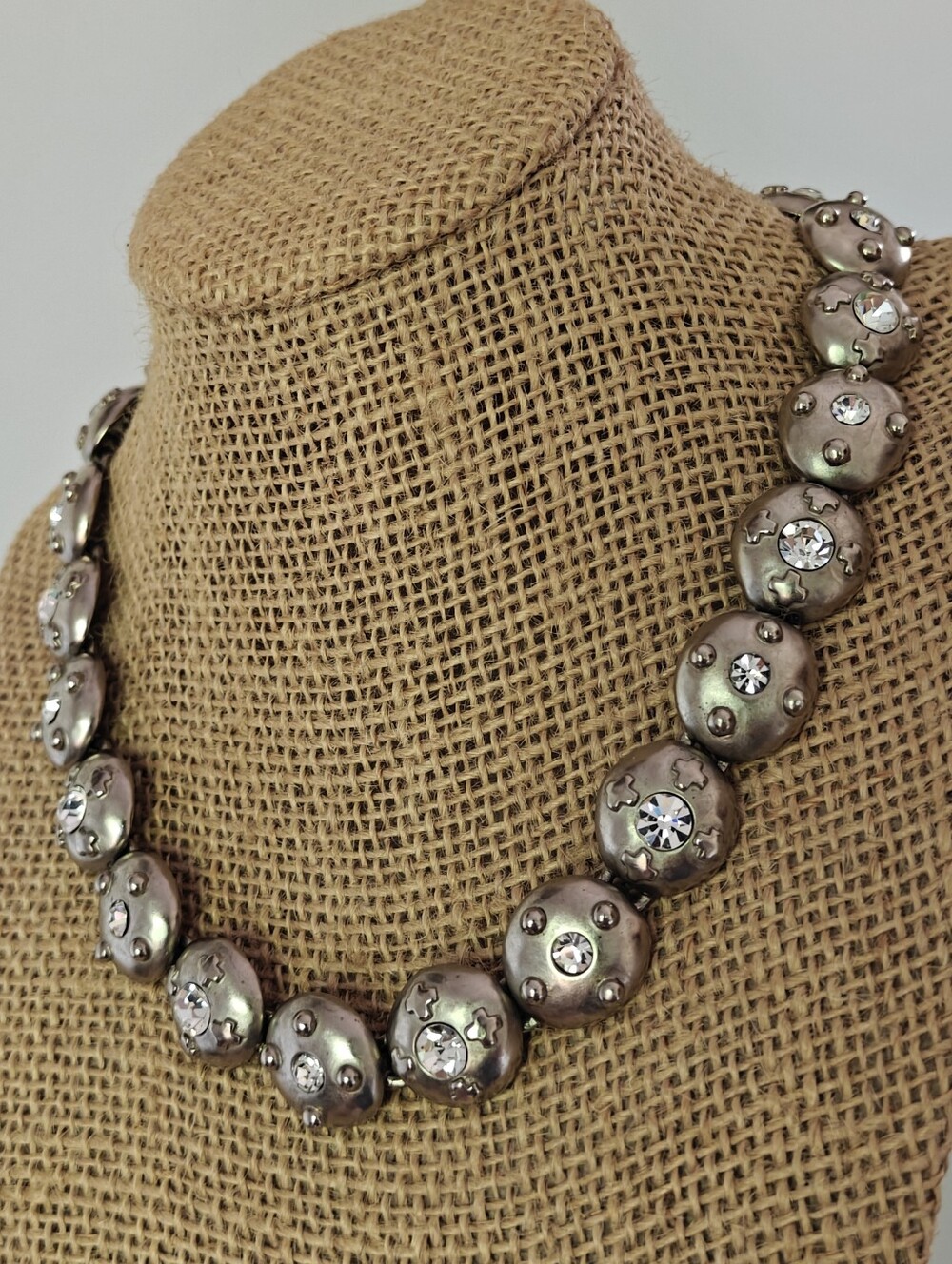 Vintage Victorian revival choker style necklace